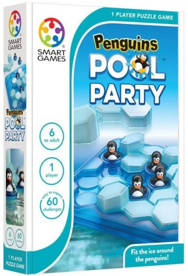 Penguins Pool Party: A Fun Board Game for All Ages